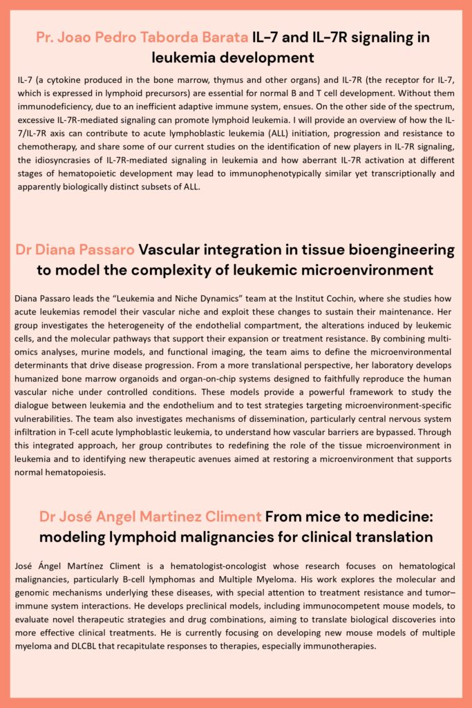 Workshop Hematology and Immunology Part 3