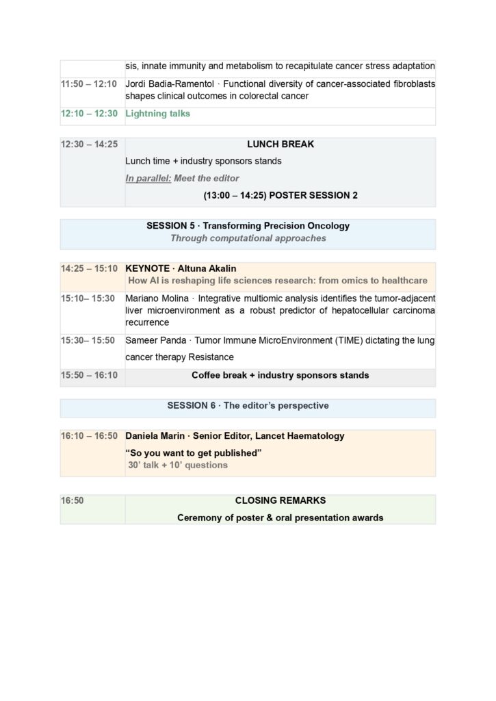 Workshop 4th Young Scientist Cancer Congress Part 3